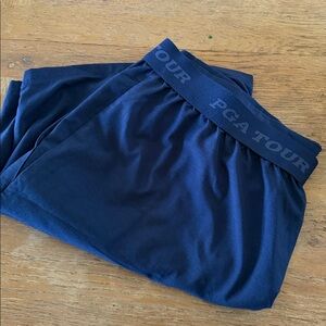 Men's Navy Performance Golf Shorts